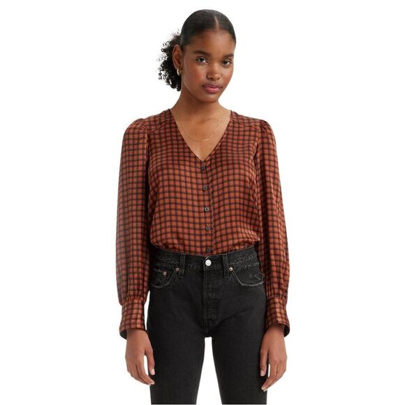 Levi’s Button Down Long Sleeve Shirt Size Small - Picture 1 of 10